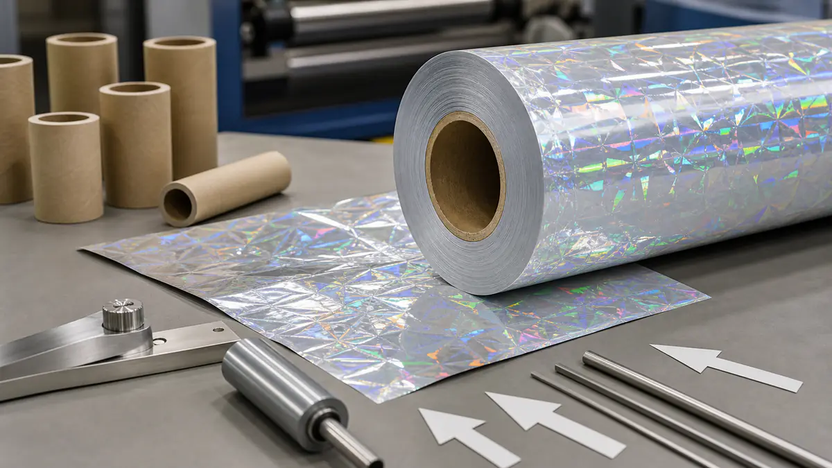 candy wrapper roll stock