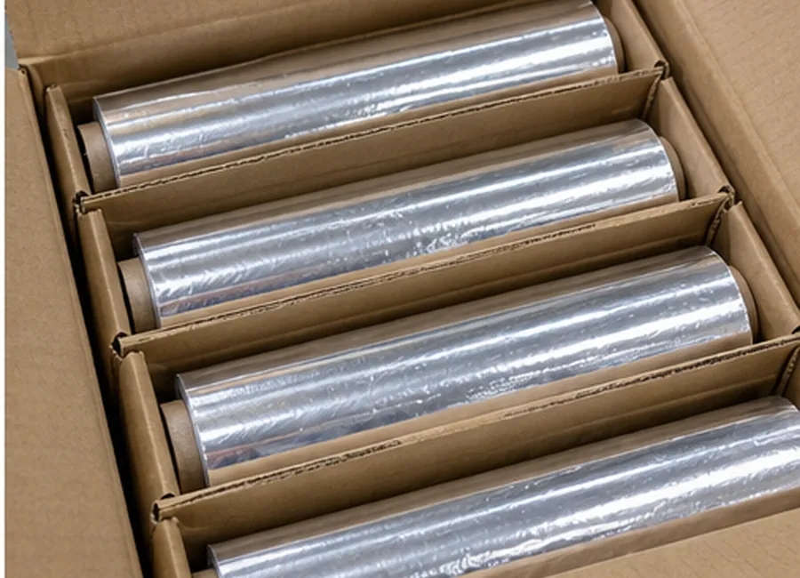 household aluminum foil roll sample comparison illustrative detail