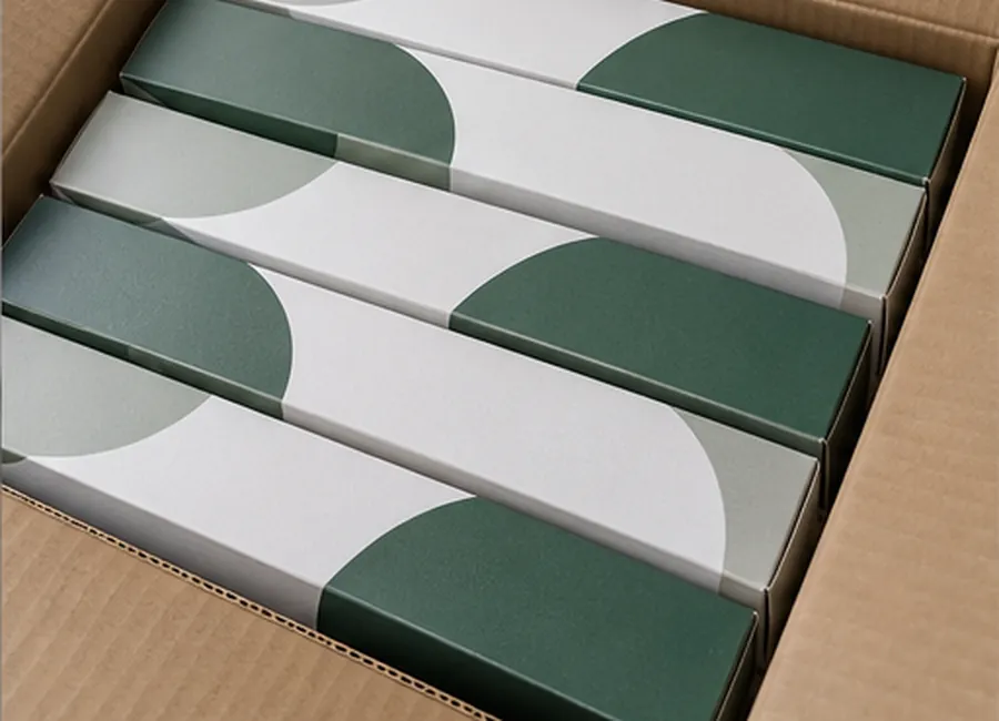 aluminum foil retail carton factory application illustrative detail