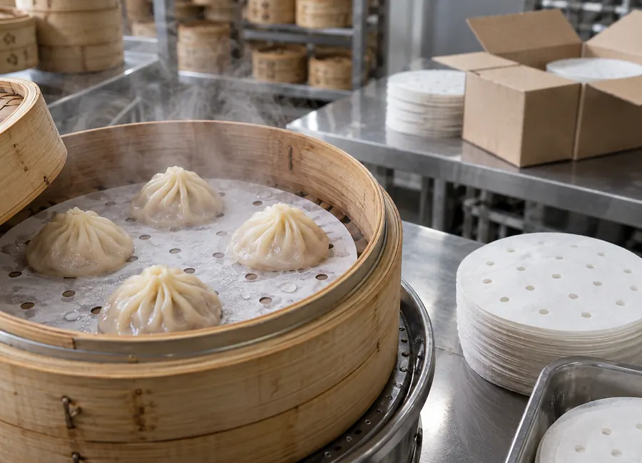perforated steaming paper liners — qc packing